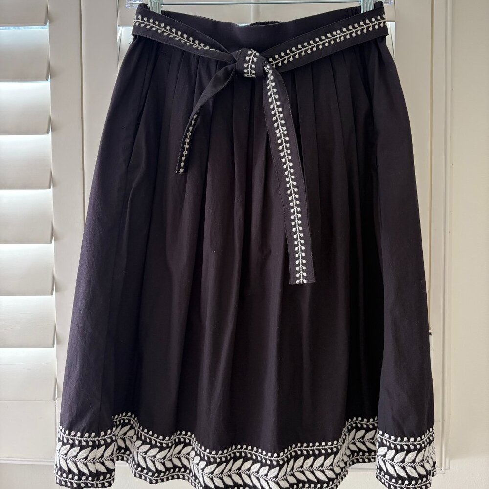 J.Crew Cotton Midi Skirt - XSP